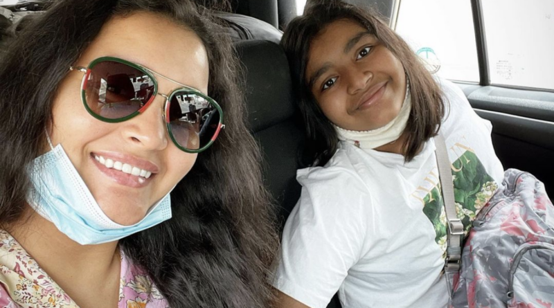 renu desai responds to a netizen comment on instagram